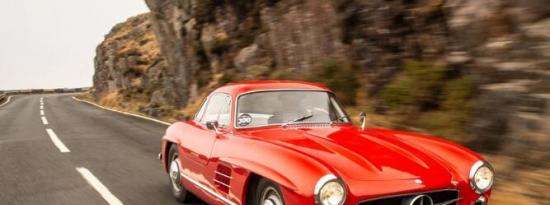 试驾这辆1956年的梅赛德斯奔驰300 SL Gullwing