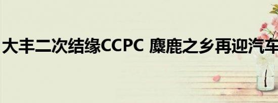 大丰二次结缘CCPC 麋鹿之乡再迎汽车奥运会