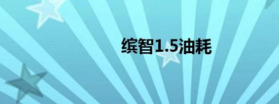 缤智1.5油耗