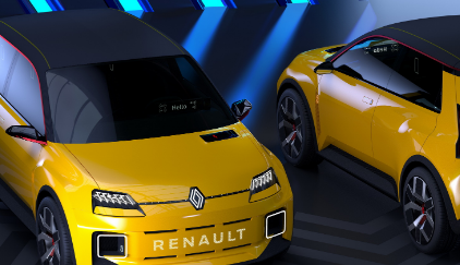 2024Renault5MuleSpied预览一款经济实惠的电动城市汽车