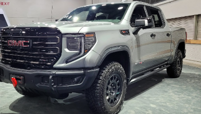 加强版2023GMCSierra1500AT4XAEV版已准备好征服狂野