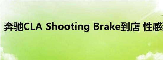 奔驰CLA Shooting Brake到店 性感猎装车