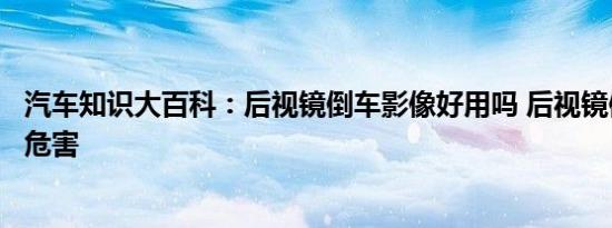 汽车知识大百科：后视镜倒车影像好用吗 后视镜倒车影像的危害