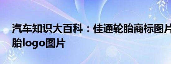 汽车知识大百科：佳通轮胎商标图片 佳通轮胎logo图片