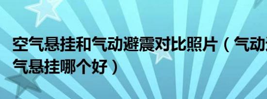 空气悬挂和气动避震对比照片（气动避震和空气悬挂哪个好）