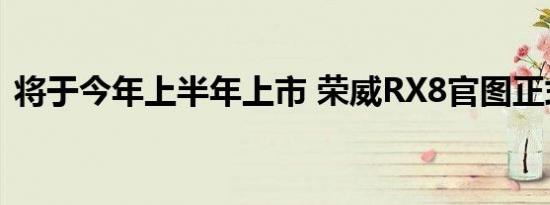 将于今年上半年上市 荣威RX8官图正式发布