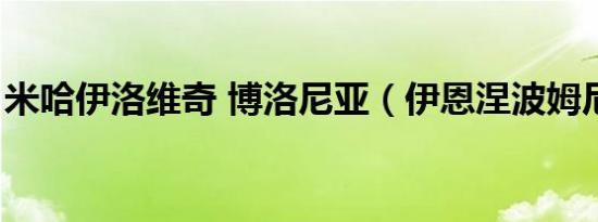 米哈伊洛维奇 博洛尼亚（伊恩涅波姆尼亚奇）