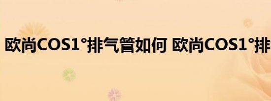 欧尚COS1°排气管如何 欧尚COS1°排气系统