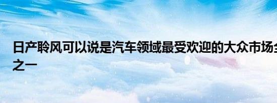 日产聆风可以说是汽车领域最受欢迎的大众市场全电动汽车之一