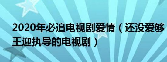 2020年必追电视剧爱情（还没爱够 2020年王迎执导的电视剧）