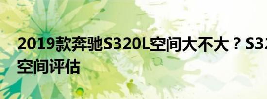 2019款奔驰S320L空间大不大？S320L乘坐空间评估