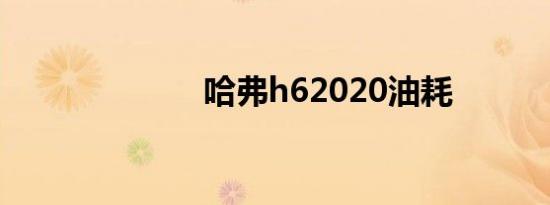 哈弗h62020油耗