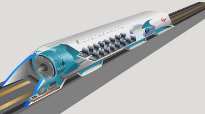 特斯拉展示了其一直在研发的时速可达 700 英里的 Hyperloop Pod 设计