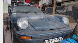 Barn-Kept1978年保时捷911SC20年来首次清洗