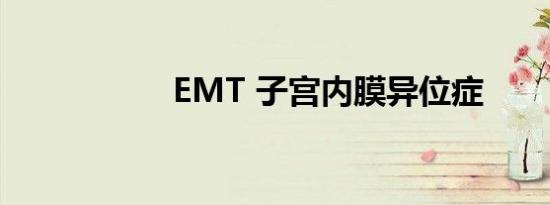 EMT 子宫内膜异位症