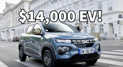 微型 Dacia Spring 是德国最实惠的电动汽车 售价不到 14,000 美元