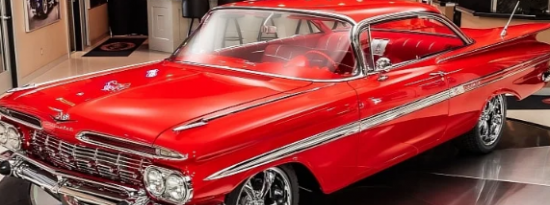 1959款雪佛兰Impala华丽登场除锈除尘尽享奢华生活