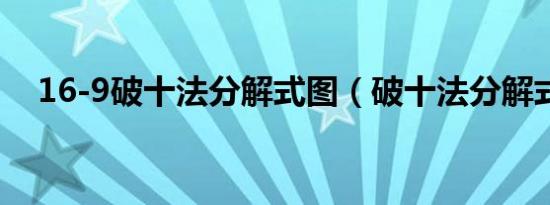 16-9破十法分解式图（破十法分解式图）