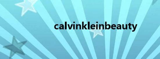 calvinkleinbeauty