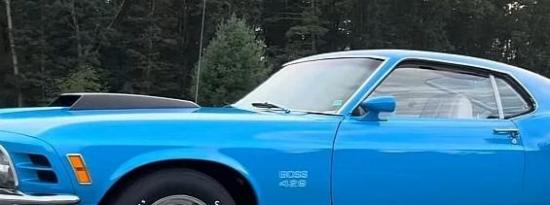 1970款福特野马Boss429想以25万美元的价格俘获你的心