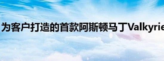 为客户打造的首款阿斯顿马丁Valkyrie已完成