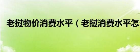 老挝物价消费水平（老挝消费水平怎么样）