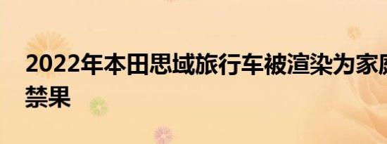 2022年本田思域旅行车被渲染为家庭大小的禁果