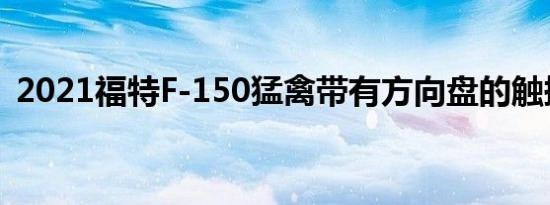 2021福特F-150猛禽带有方向盘的触摸按钮