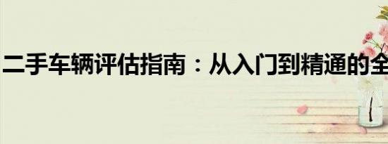 二手车辆评估指南：从入门到精通的全面解析